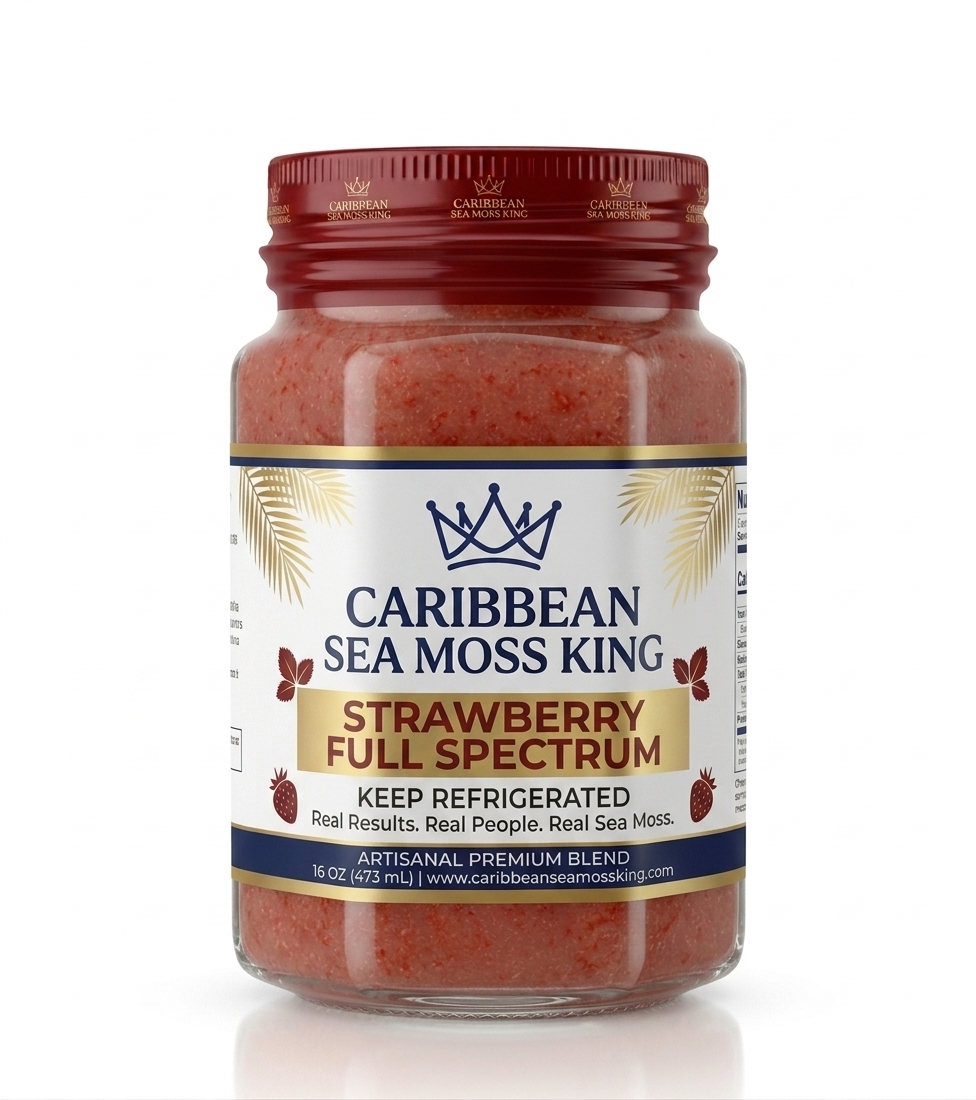 Strawberry Seamoss