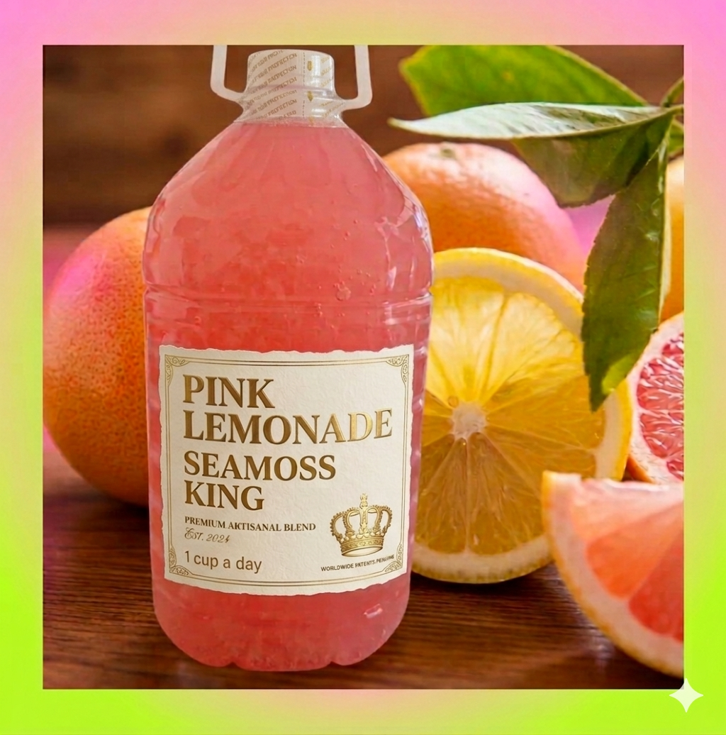 Pink lemonade Seamoss
