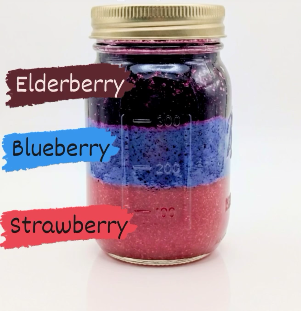 Triple Berry Power Stack