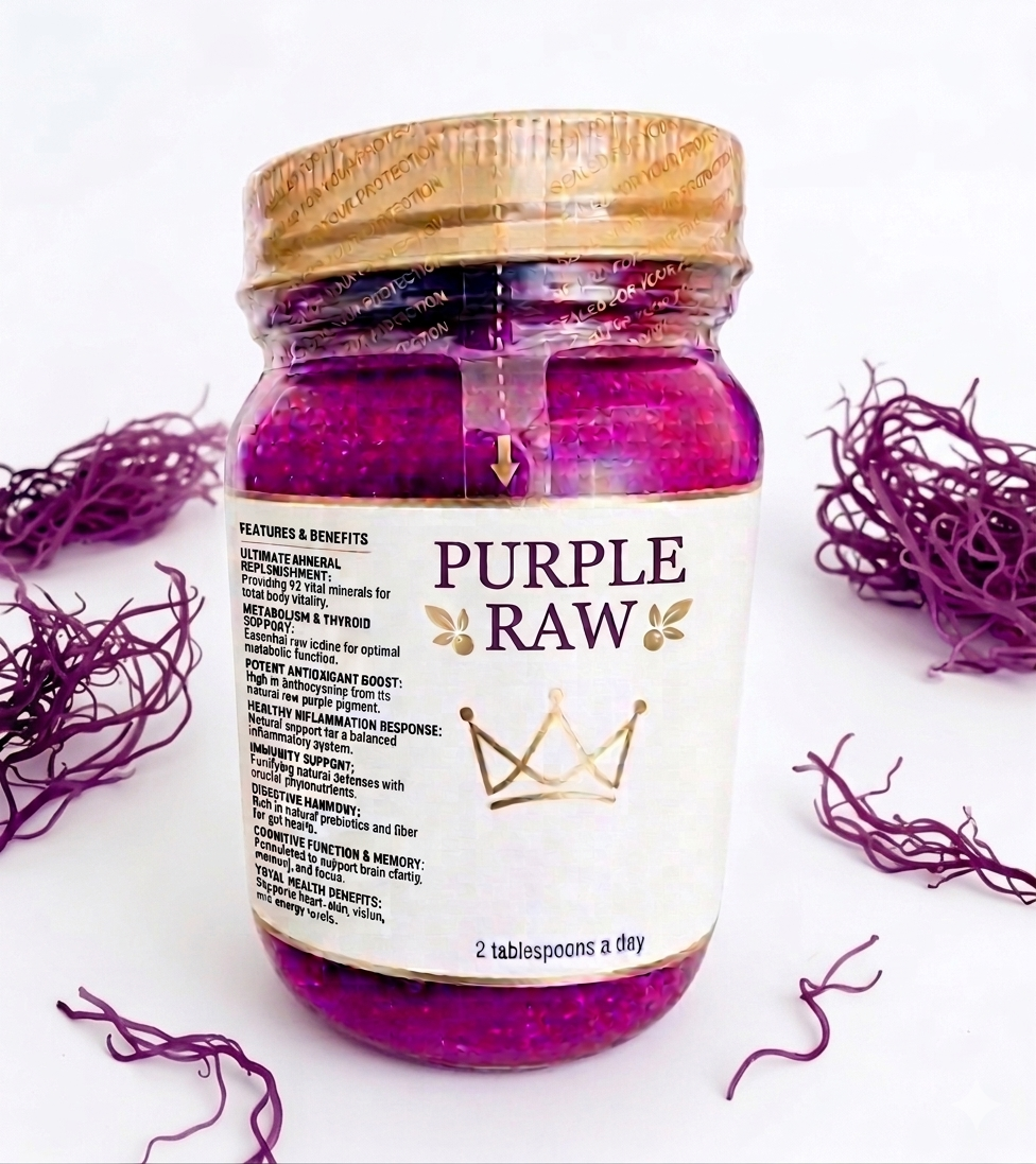 Purple Raw Gel